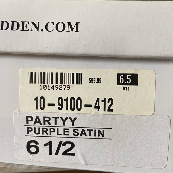LAST CHANCE! Steve Madden Sky High Purple Platforms - Picture 11 of 11